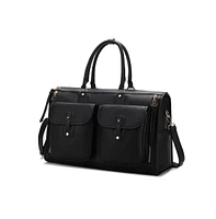 Mkf Collection Genevieve Color Block Duffle Bag by Mia K