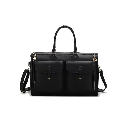 Mkf Collection Genevieve Color Block Duffle Bag by Mia K