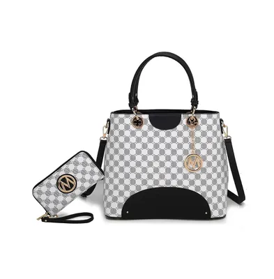 Mkf Collection Gabriella Printed Handbag with Wallet by Mia K.