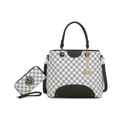 Mkf Collection Gabriella Printed Handbag with Wallet by Mia K.