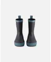 Unisex Rain Boots Black - Toddler|Child