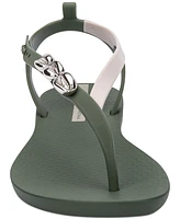 Ipanema Salty Ii Metallic Shell Detail Thong Sandals