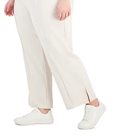 Id Ideology Plus High Rise Wide Leg Sweatpants