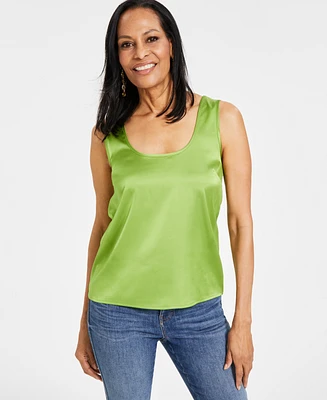 I.n.c. International Concepts Women's Scoop-Neck Tank Top, Created for Macy's