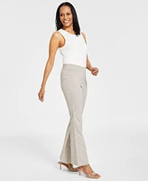 I.n.c. International Concepts Petite High-Rise Flare Pants, Created for Macy's