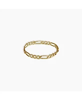 sanctuaire Dainty Chain Ring 14K Solid Gold