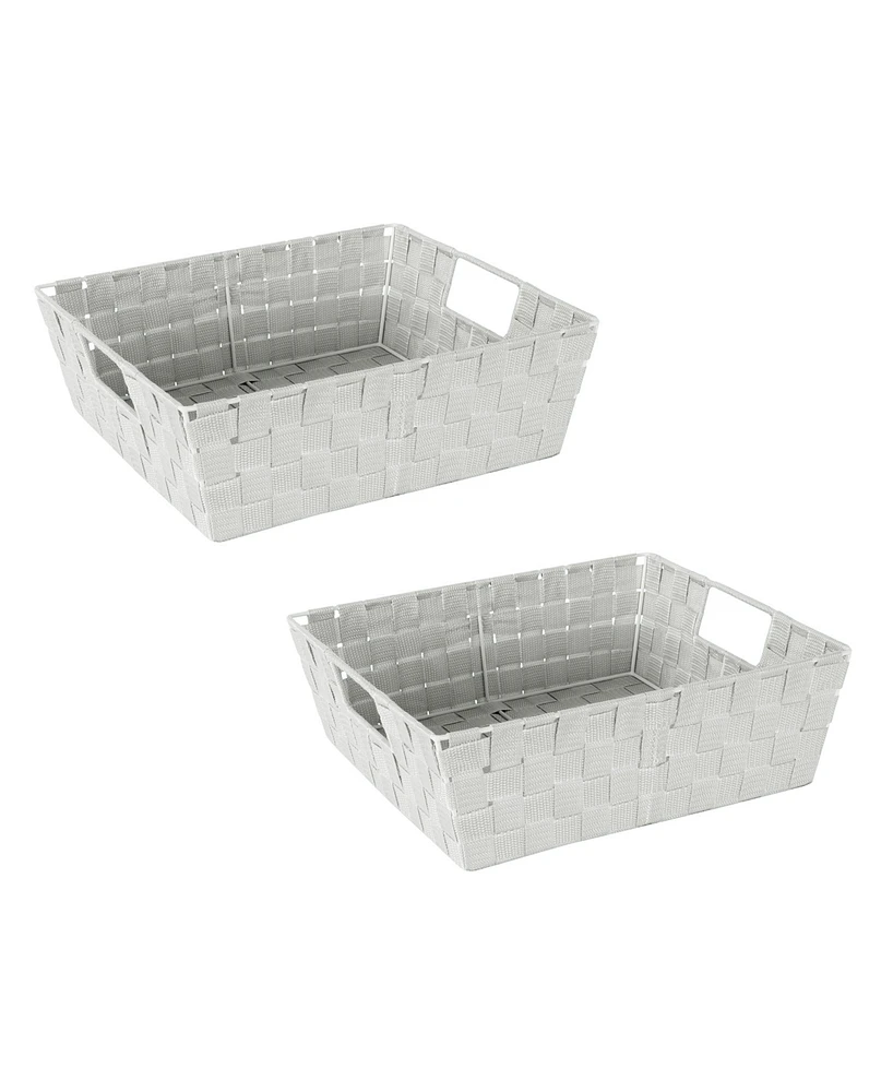Simplify 2 Pack Storage Shelf Tote