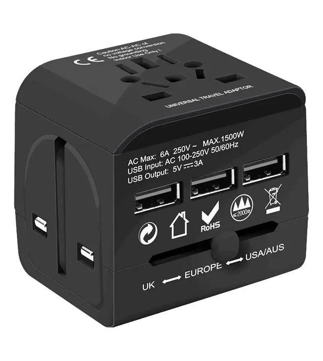 Travelon Universal Adapter Plug, Color: Black - JCPenney