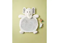 Mary Meyer Best ever Ultra Soft Baby Mat, Afrique Elephant, Ivory/Gray