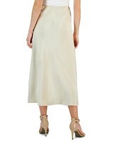 Tahari Asl Women's Satin Midi Skirt