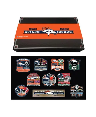 Mojo Licensing Denver Broncos 2023-24 Game Day Pin Collector Set