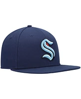 Men's Fanatics Deep Sea Blue Seattle Kraken Primary Team Logo Snapback Hat