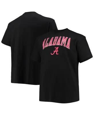 Men's Champion Crimson Alabama Tide Big and Tall Arch Over Wordmark T-shirt