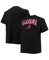 Men's Champion Crimson Alabama Crimson Tide Big and Tall Arch Over Wordmark T-shirt