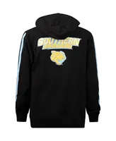 Men's Fisll Black Southern University Jaguars Oversized Stripes Pullover Hoodie