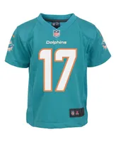 Infant Boys and Girls Nike Jaylen Waddle Aqua Miami Dolphins Player Game Jersey