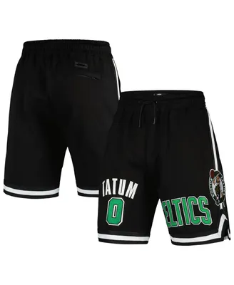 Men's Pro Standard Jayson Tatum Black Boston Celtics Player Name and Number Shorts