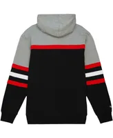 Men's Mitchell & Ness Black Texas Tech Red Raiders Head Coach Pullover Hoodie