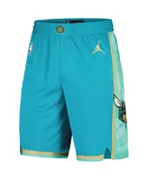 Men's Jordan Teal Charlotte Hornets 2023/24 City Edition Swingman Shorts