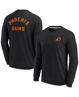 Men's and Women's Fanatics Signature Black Phoenix Suns Super Soft Long Sleeve T-shirt