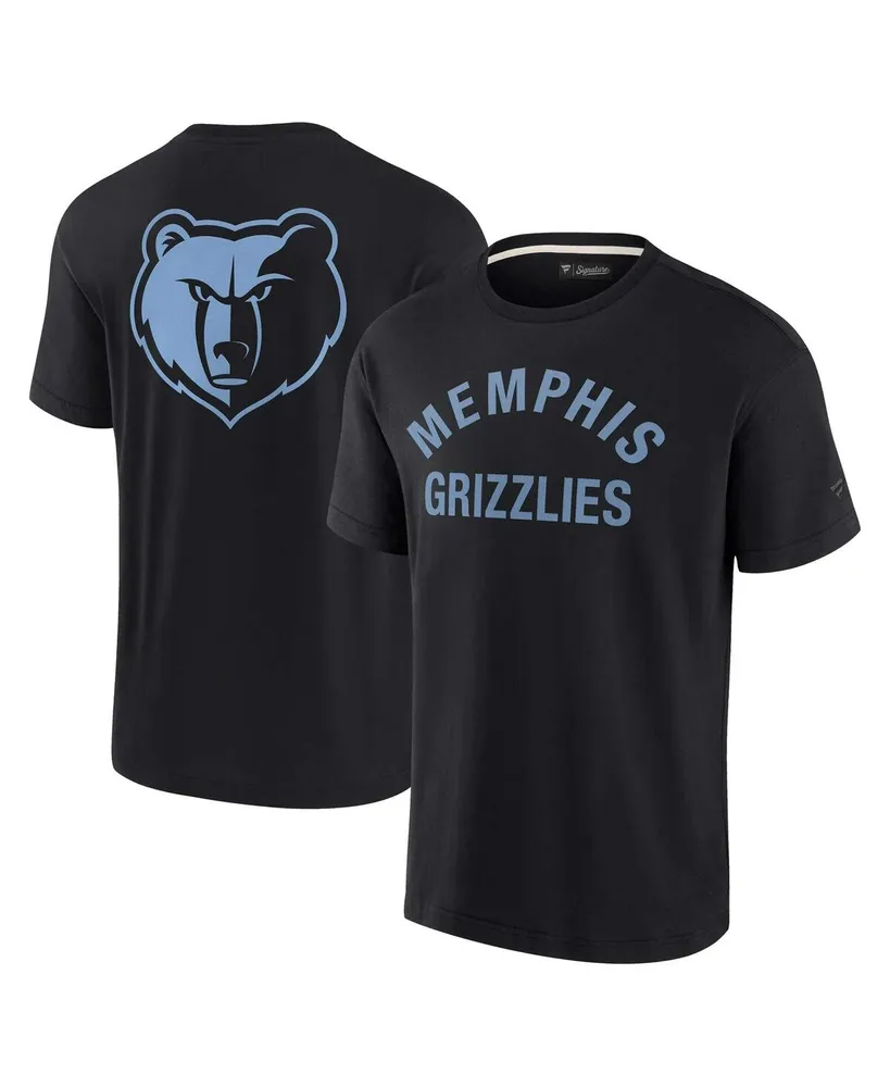 Fanatics Signature Men's and Women's Fanatics Signature Black Memphis  Grizzlies Super Soft T-shirt