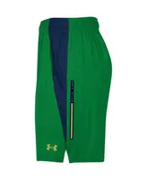 Men's Under Armour Green Notre Dame Fighting Irish Tech Vent Shorts