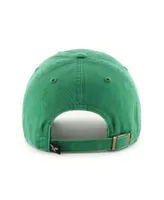 Men's '47 Brand Kelly Green Distressed Philadelphia Eagles Legacy Clean Up Adjustable Hat