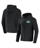 Men's Nfl x Darius Rucker Collection by Fanatics Black New York Jets Fleece Pullover Hoodie