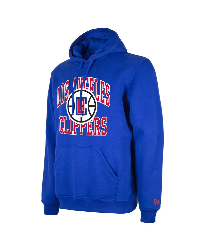 Men's and Women's New Era Royal La Clippers 2023/24 Season Tip-Off Edition Pullover Hoodie