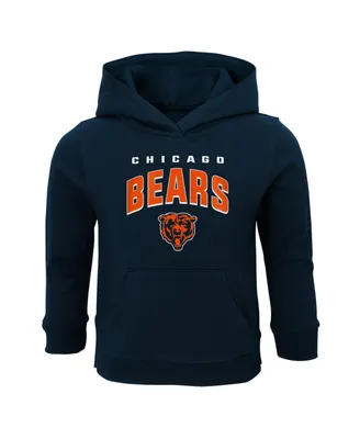 Toddler Boys and Girls Navy Chicago Bears Stadium Classic Pullover Hoodie