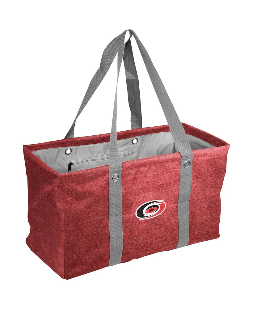 Men's and Women's Carolina Hurricanes Crosshatch Picnic Caddy Tote Bag