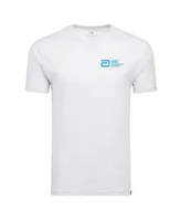 Men's and Women's Sportiqe White World Marathon Majors Comfy Tri-Blend T-shirt