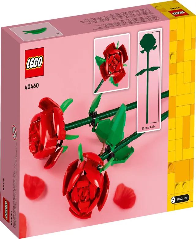 Lego Flowers 40460 Roses Botanical Building Set