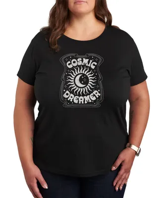 Hybrid Apparel Trendy Plus Cosmic Dreamer Graphic T-shirt