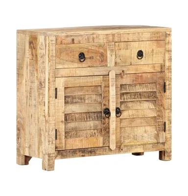 Sideboard 27.6"x11.8"x26.8" Solid Wood Mango