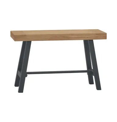 Bench 31.5" Solid Wood Teak