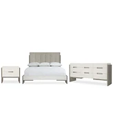 Fantasia 3pc Bedroom Set (California King Bed + Dresser + Nightstand)