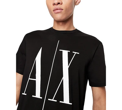 A|X Armani Exchange Men's Short-Sleeve Crewneck Logo T-Shirt