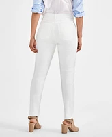 Style & Co Petite Mid-Rise Curvy Skinny Jeans