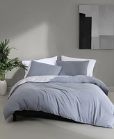 Calvin Klein Tencel Reversible Solid 3 Piece Duvet Cover Set