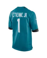 Nike Men's Travis Etienne Jr Teal Jacksonville Jaguars Prowler Throwback Player Game Jersey