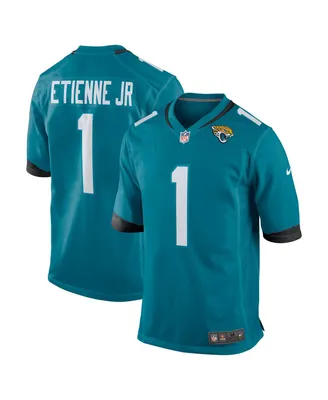 Men's Nike Travis Etienne Teal Jacksonville Jaguars Game Jersey