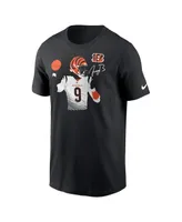 Men's Nike Joe Burrow Black Cincinnati Bengals Player Graphic T-shirt