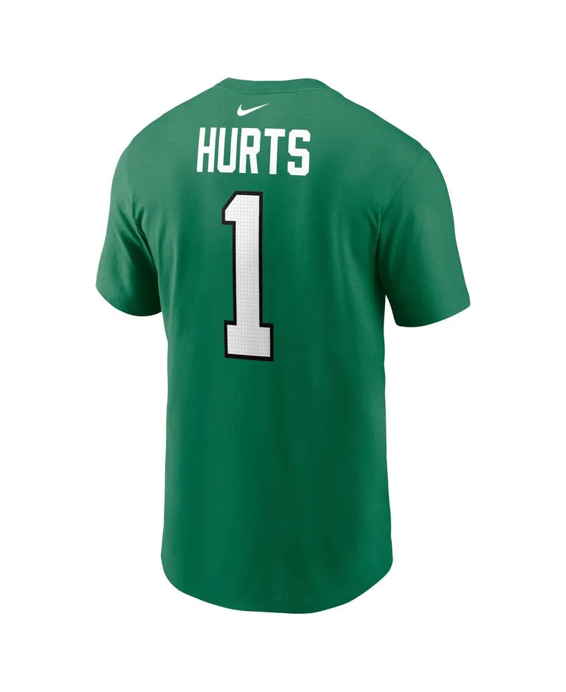Big Boys Nike Jalen Hurts Kelly Green Philadelphia Eagles Player Name and Number T-shirt