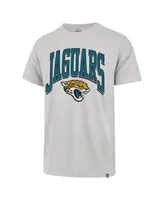 Men's '47 Brand Gray Jacksonville Jaguars Walk Tall Franklin T-shirt