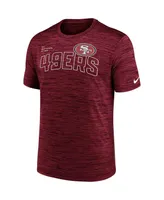 Men's Nike Scarlet San Francisco 49ers Velocity Arch Performance T-shirt