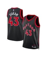 Men's and Women's Jordan Pascal Siakam Black Toronto Raptors Swingman Jersey - Statement Edition