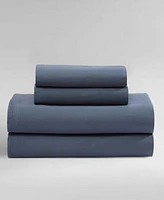 Calvin Klein Earth 300 Thread Count 100% Cotton Sateen 4-Pc. Sheet Set