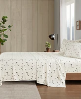 Woolrich Printed Flannel 3-Pc. Sheet Set, Twin