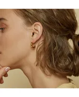 Banana Shape Hoop Earrings